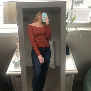 Hollister off the shoulder top